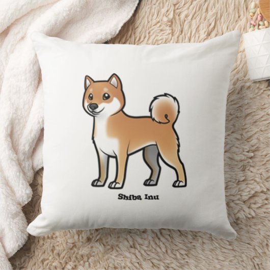 柴犬 クッション (ブランケット)