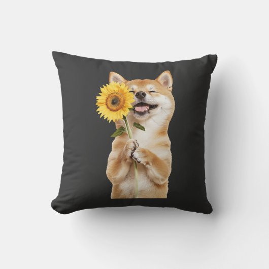 柴犬 クッション (正面)