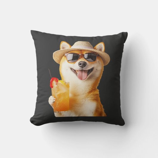 柴犬 クッション (正面)