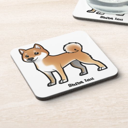 柴犬 コースター (左側)