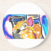 柴犬 コースター (正面)