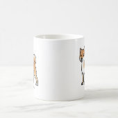 柴犬 コーヒーマグカップ (中央)