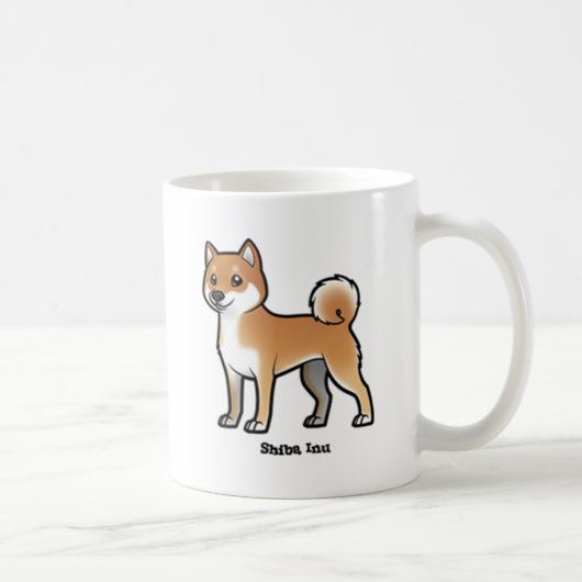 柴犬 コーヒーマグカップ (右)
