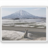 柴犬 シール (正面)
