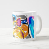 柴犬 ジャンボコーヒーマグカップ (正面右)