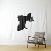 柴犬 タペストリー (インサイチュ(横))