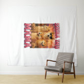 柴犬 タペストリー (インサイチュ(横))