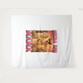 柴犬 タペストリー (正面(横))