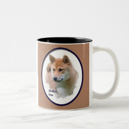 柴犬 ツートーンマグカップ