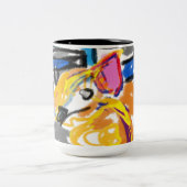 柴犬 ツートーンマグカップ (中央)