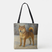 柴犬 トートバッグ (裏面)