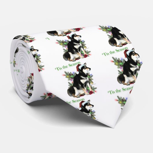 柴犬 ネクタイ (ロール)