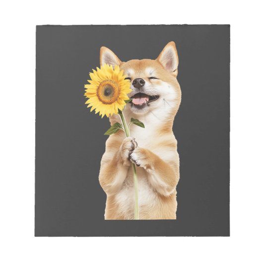 柴犬 ノートパッド (正面)