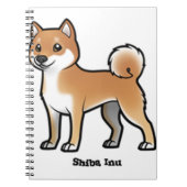 柴犬 ノートブック (正面)