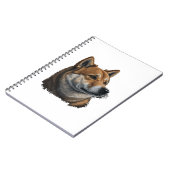 柴犬 ノートブック (左側)