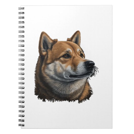 柴犬 ノートブック (正面)