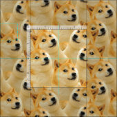 柴犬、ハスキー、金色の可愛い犬。かわいい子犬 ファブリック (タイル)