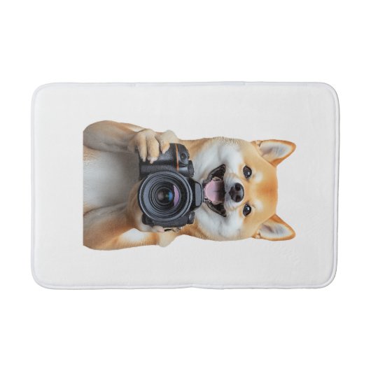 柴犬 バスマット (正面)