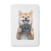柴犬 バスマット (正面縦)