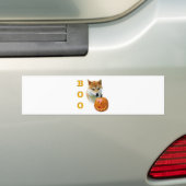 柴犬 バンパーステッカー (車上)