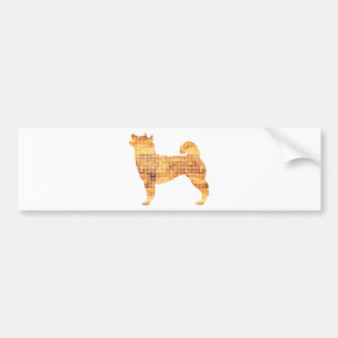 柴犬 バンパーステッカー