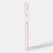 柴犬(ピンクのハートとストライプ) Case-Mate iPhoneケース (裏面 / 左)