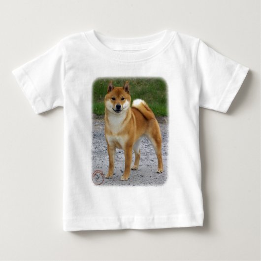 柴犬 ベビーTシャツ (正面)