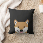柴犬 – ペット飼い主のための可愛い犬のイラストレーション クッション (ブランケット)