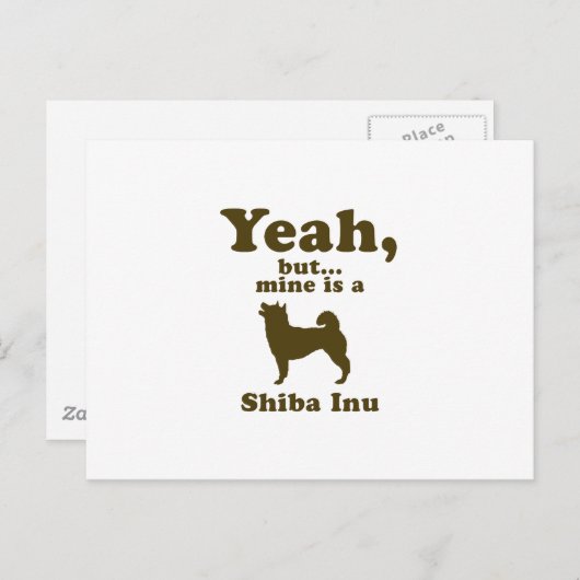 柴犬 ポストカード (正面/裏面)