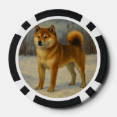柴犬 ポーカーチップ (裏面)