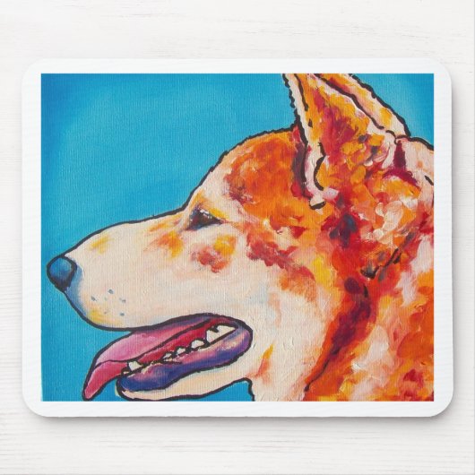 柴犬 マウスパッド (正面)