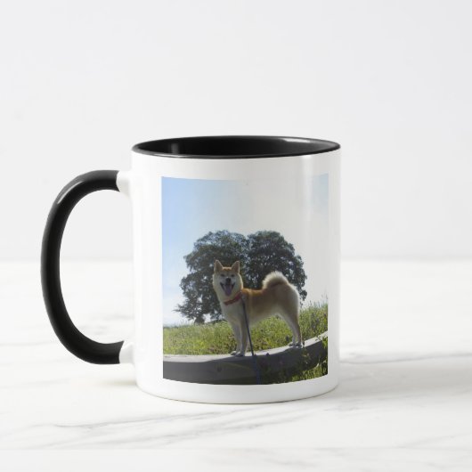 柴犬 マグカップ (左)