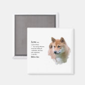 柴犬 マグネット (正面/裏面)