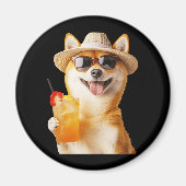 柴犬 マグネット (正面)