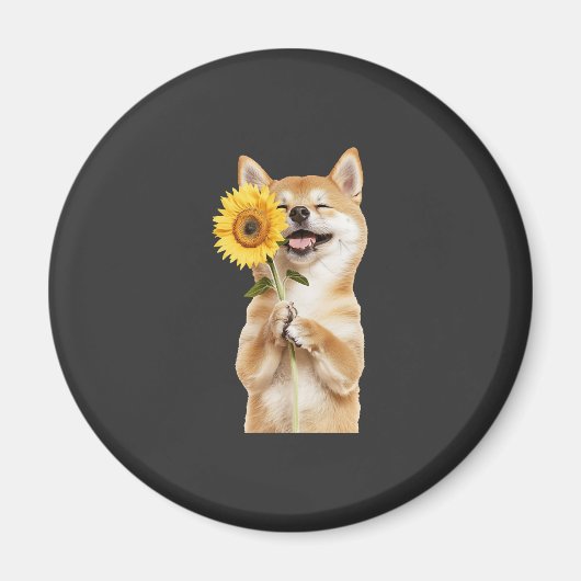 柴犬 マグネット (正面)