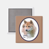 柴犬 マグネット (正面/裏面)