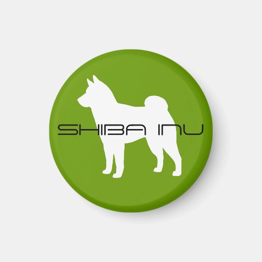 柴犬 マグネット (正面)