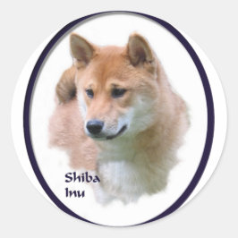 柴犬 ラウンドシール