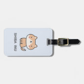 柴犬 ラゲッジタグ (正面横)