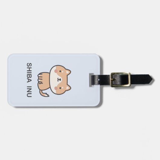 柴犬 ラゲッジタグ (正面横)