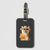 柴犬 ラゲッジタグ (正面縦)