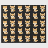 柴犬 ラッピングペーパー (フラット)