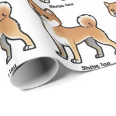 柴犬 ラッピングペーパー (ロールコーナー)