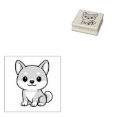 柴犬 ラバースタンプ (押印)