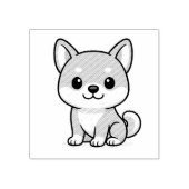 柴犬 ラバースタンプ (インプリント)