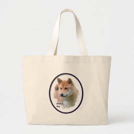 柴犬 ラージトートバッグ