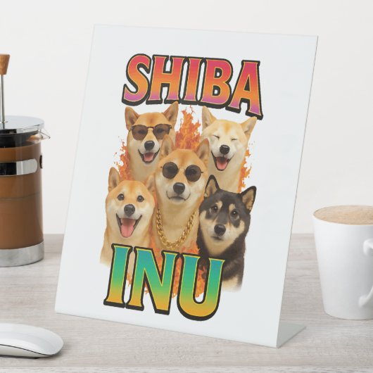 柴犬 台座サイン (インサイチュ)