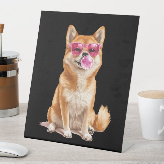 柴犬 台座サイン (インサイチュ)