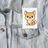 柴犬 缶バッジ (インサイチュ)
