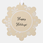 柴犬（赤）絵画ズ – オリジナルドッグアート オーナメントカード (裏面)